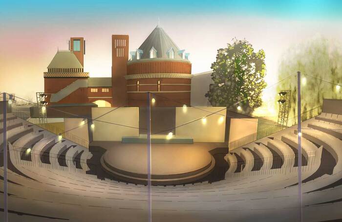 Visualisation of the Royal Shakespeare Company’s Lydia and Manfred Gorvy Garden Theatre