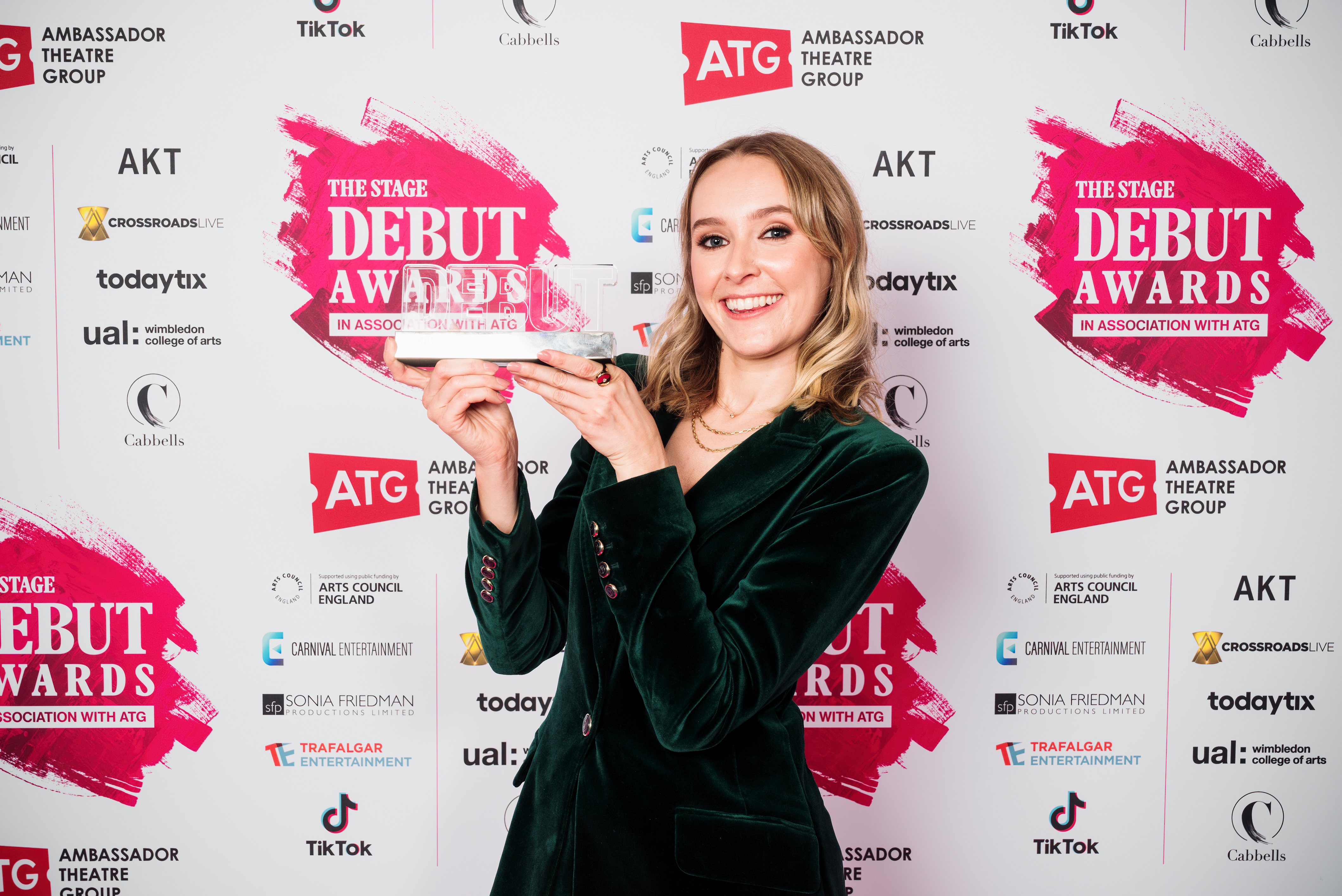 BEST WEST END DEBUT WINNER - ROSE AYLING-ELLIS - PHOTO BY ALEX BRENNER