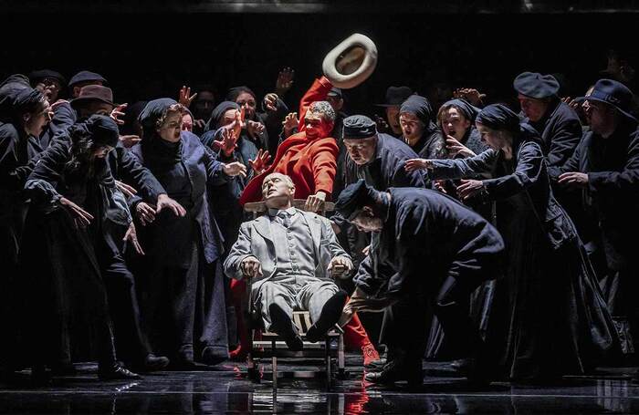 The cast of Death in Venice at the Wales Millennium Centre, Cardiff. Photo: Johan Persson
