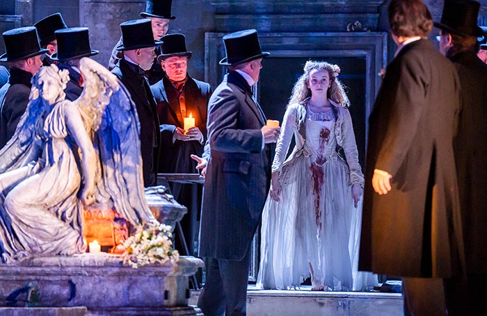 A scene from Lucia Di Lammermoor at the Royal Opera House, London. Photo: Tristram Kenton