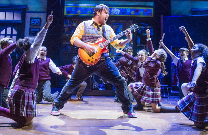 School of Rock at the New London Theatre, now the Gillian Lynne