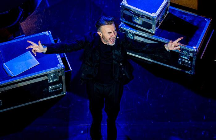 Gary Barlow in Gary Barlow, A Different Stage at Duke of York's Theatre, London. Photo: Claire Kramer MacKinnon