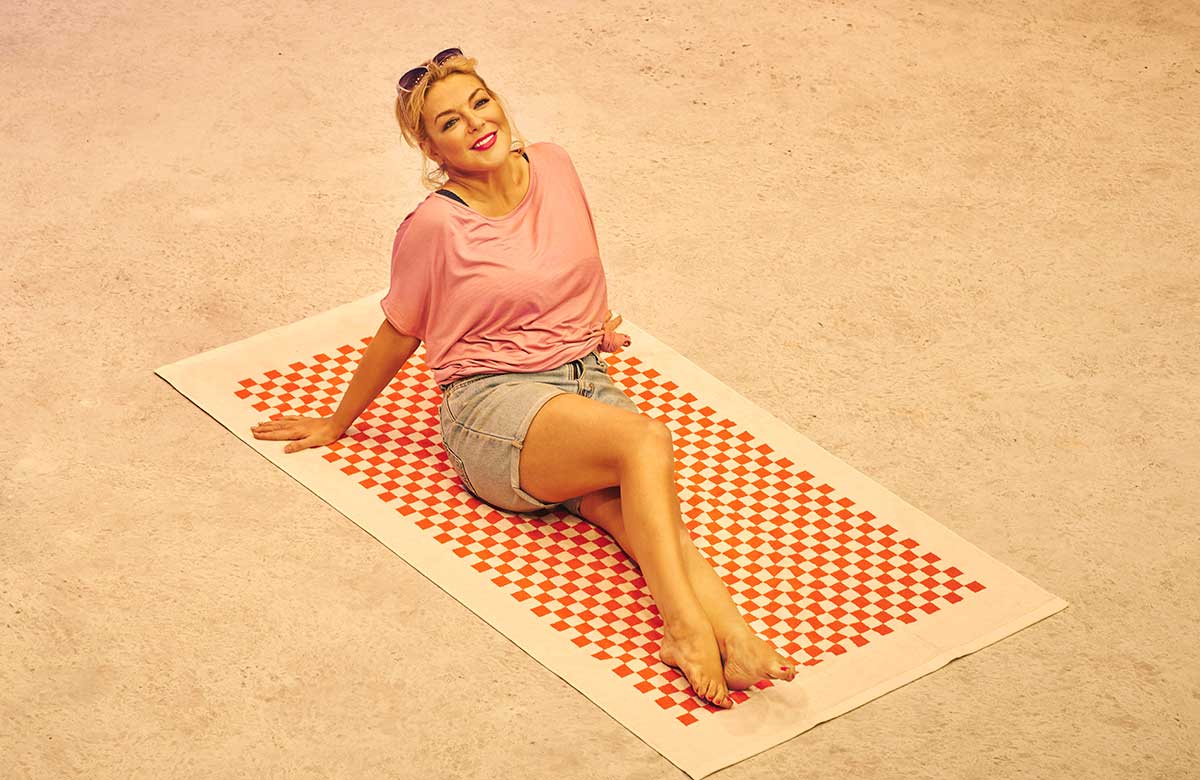 Sheridan Smith in Shirley Valentine at the Duke of York’s Theatre, London. Photo: John Wilson