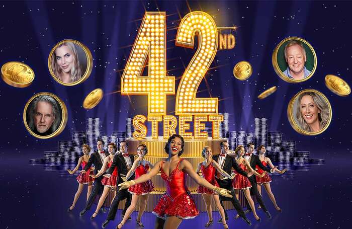Cast of UK tour of 42nd Street