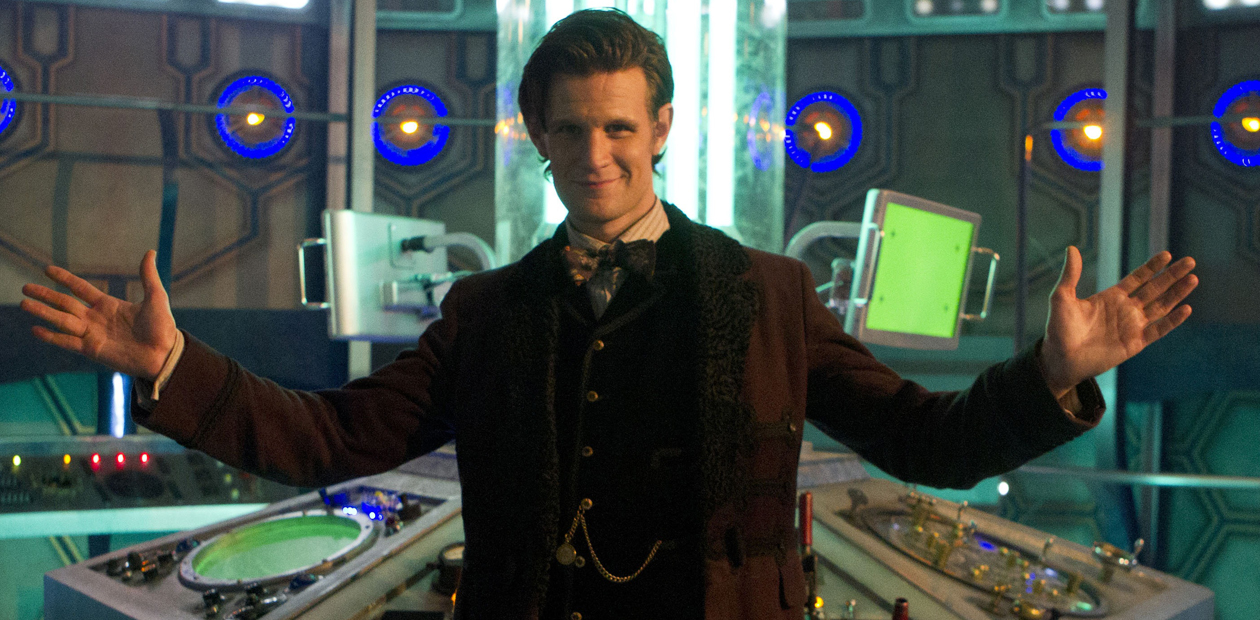 Matt Smith as Doctor Who. Photo: Adrian Rogers/BBC