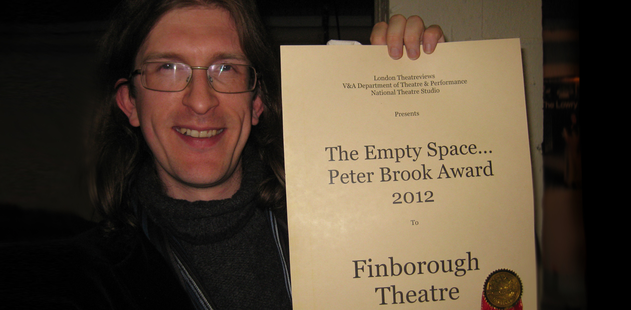 Associate Designer and Deputy Chief Executive of the Finborough Theatre Alex Marker. Photo: Anne Clements