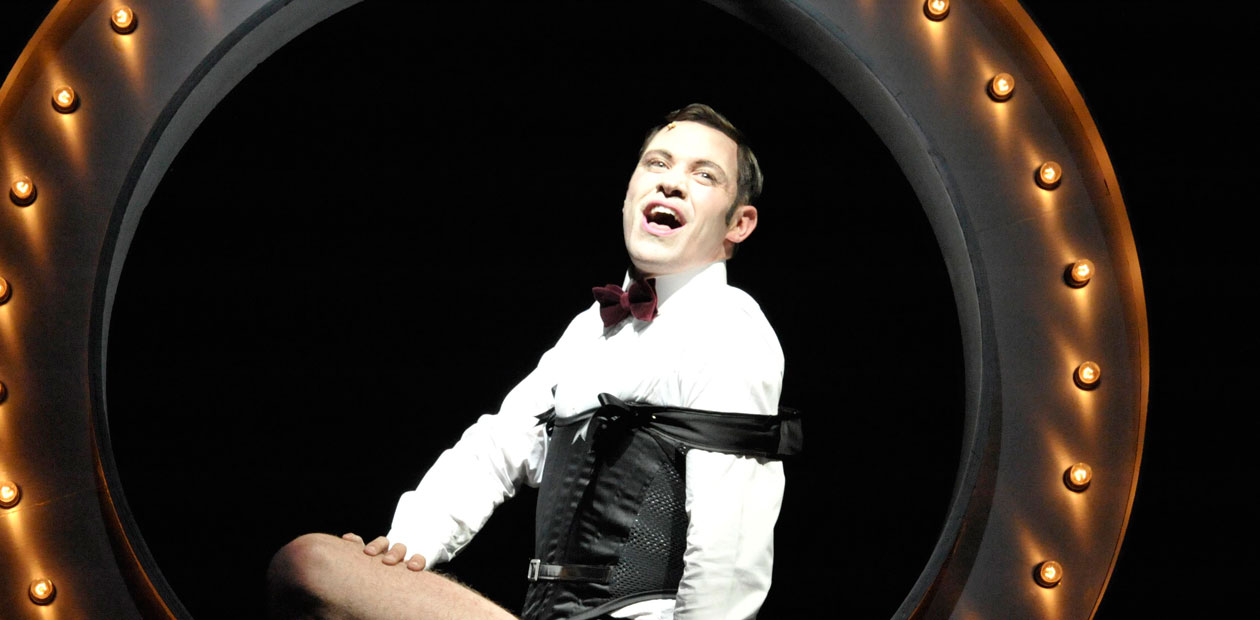 Will Young in Cabaret. Photo: Keith Pattison.