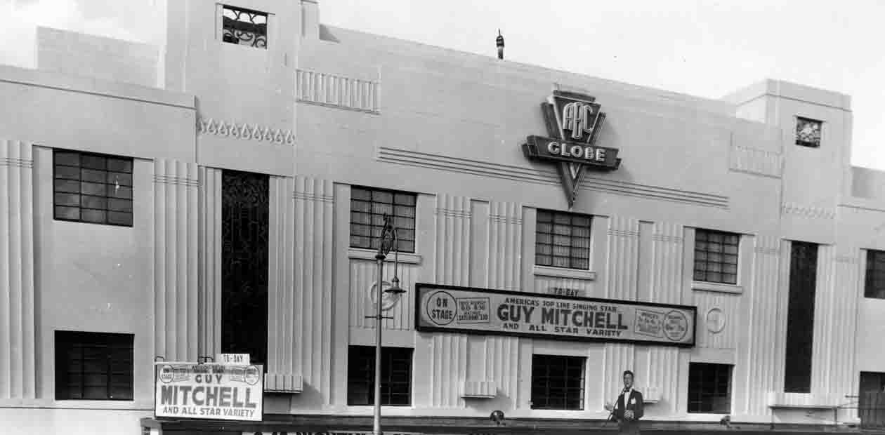 The Globe in Stockton in the 1950s