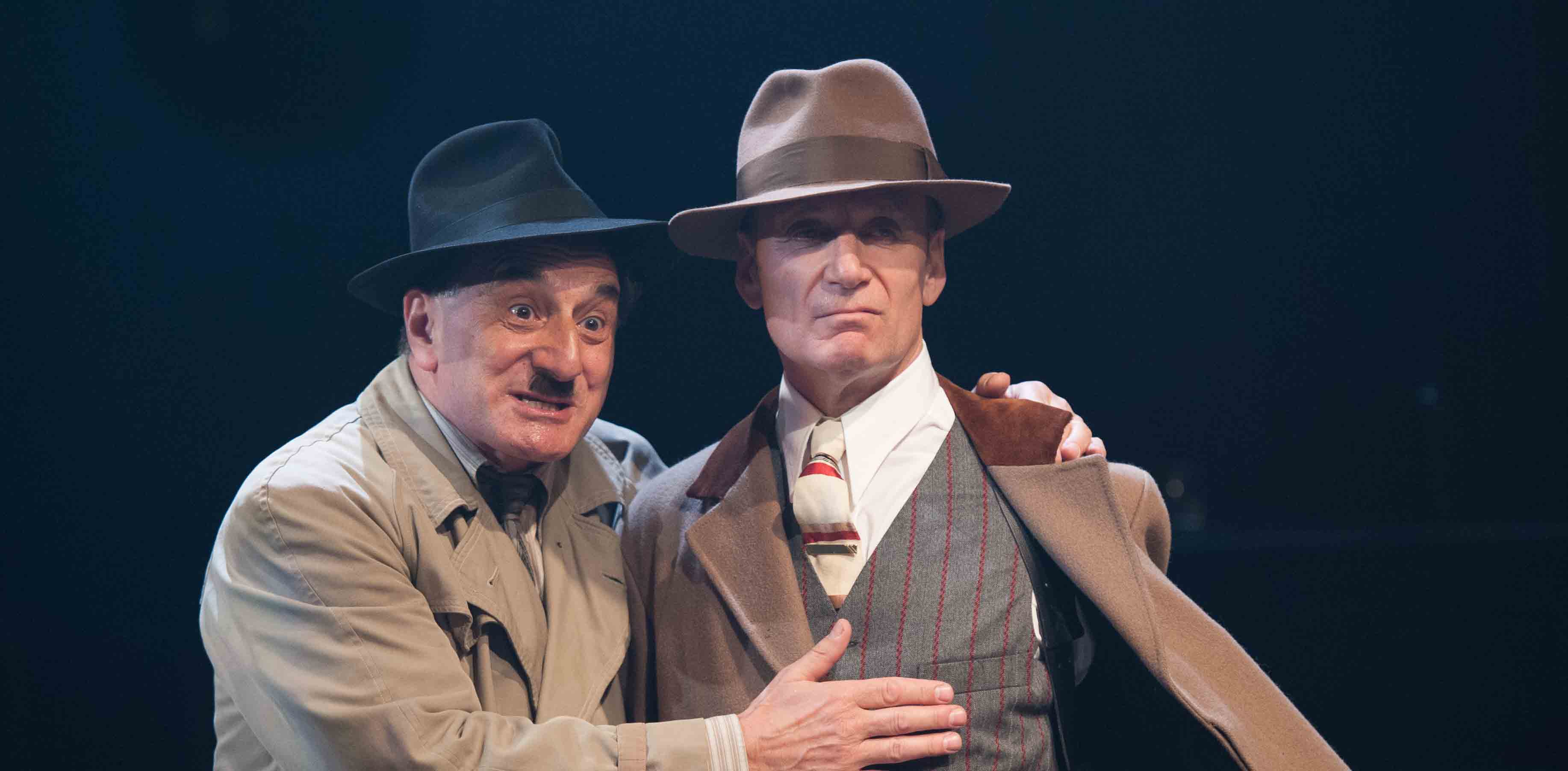Henry Goodman and Michael Feast in The Resistable Rise of Arturo Ui. Photo: Manuel Harlan