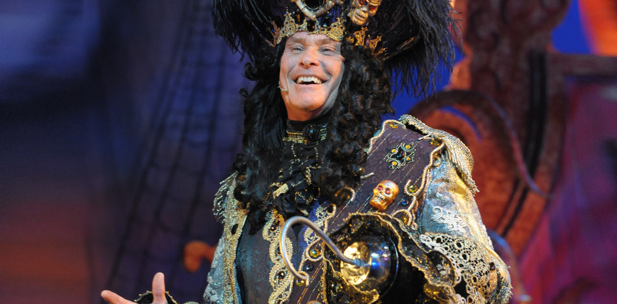 David Hasselhoff in Peter Pan at the Theatre Royal, Nottingham. Photo: Robert Day