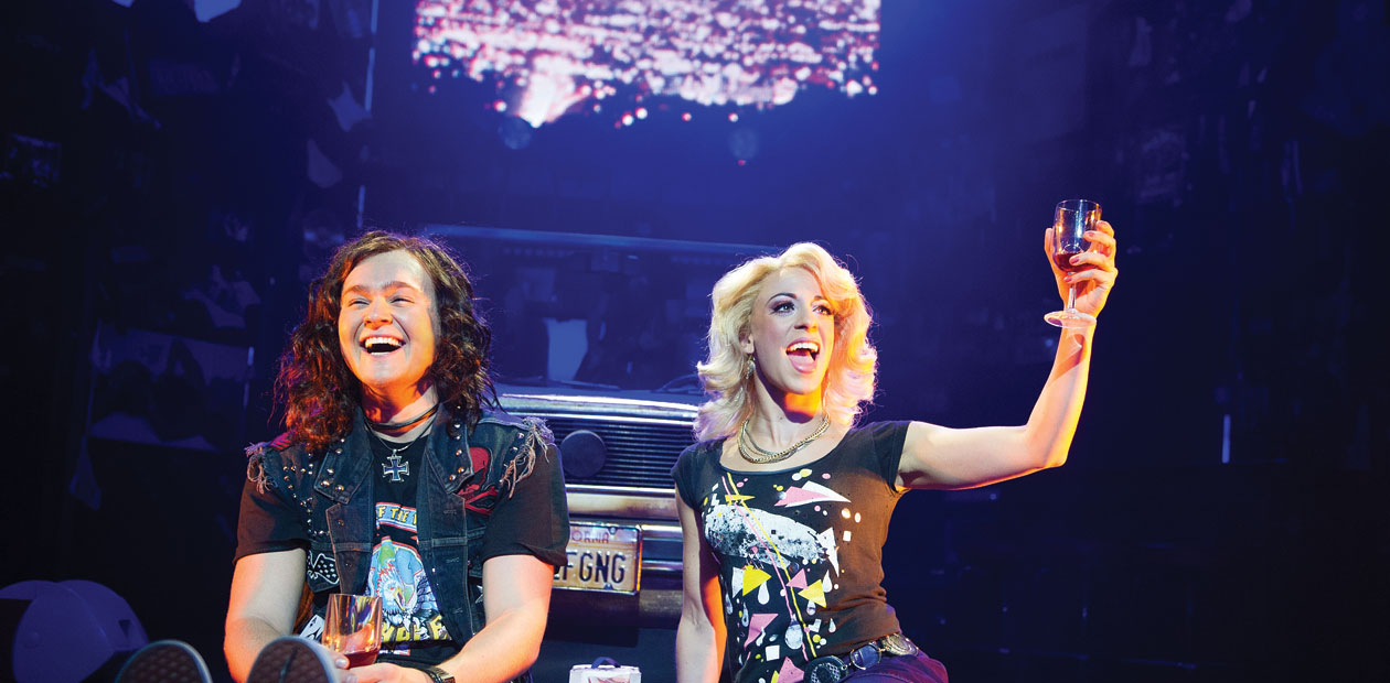 Rock of Ages at the Shaftesbury Theatre. Photo: Tristram Kenton.