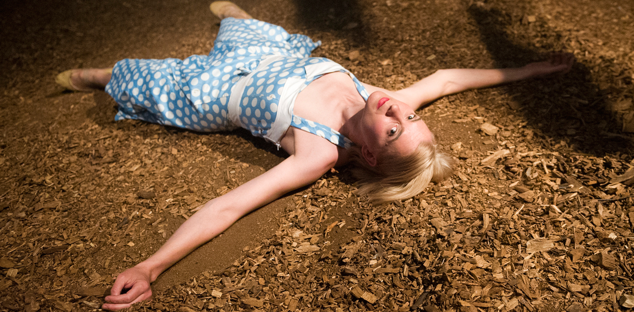 Sophie Bortolussi (Wendy) in Punchdrunk's The Drowned Man - A Hollywood Fable. Photo: Tristram Kenton