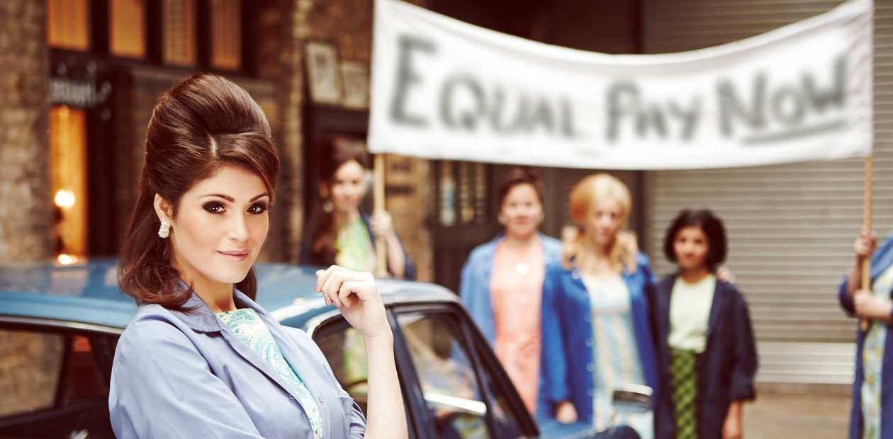 Gemma Arterton, pictured here in a promotional shot for Made in Dagenham.