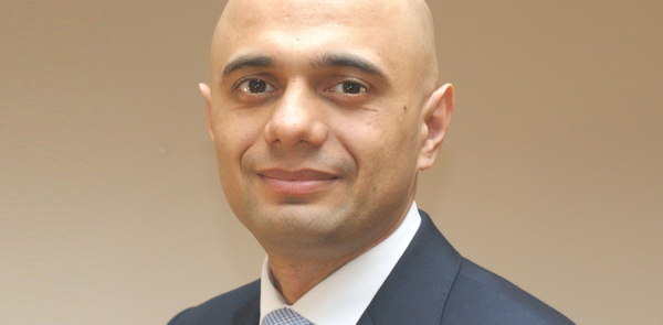 Sajid Javid named new culture secretary