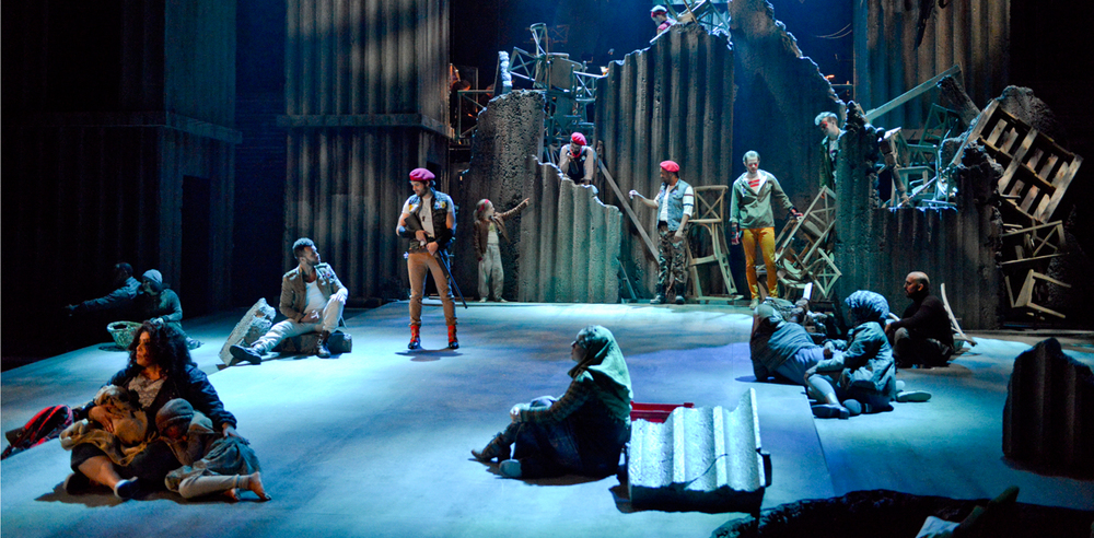 A scene from Les Miserables. Photo: Karen Almond