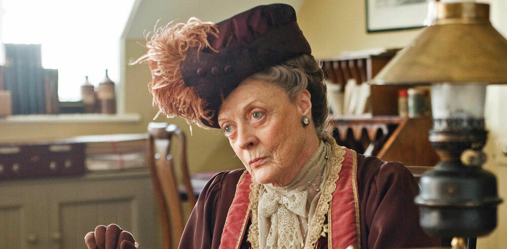 Maggie Smith in Downton Abbey, which is up for 12 Emmy awards. Photo: ITV/Carnival Films