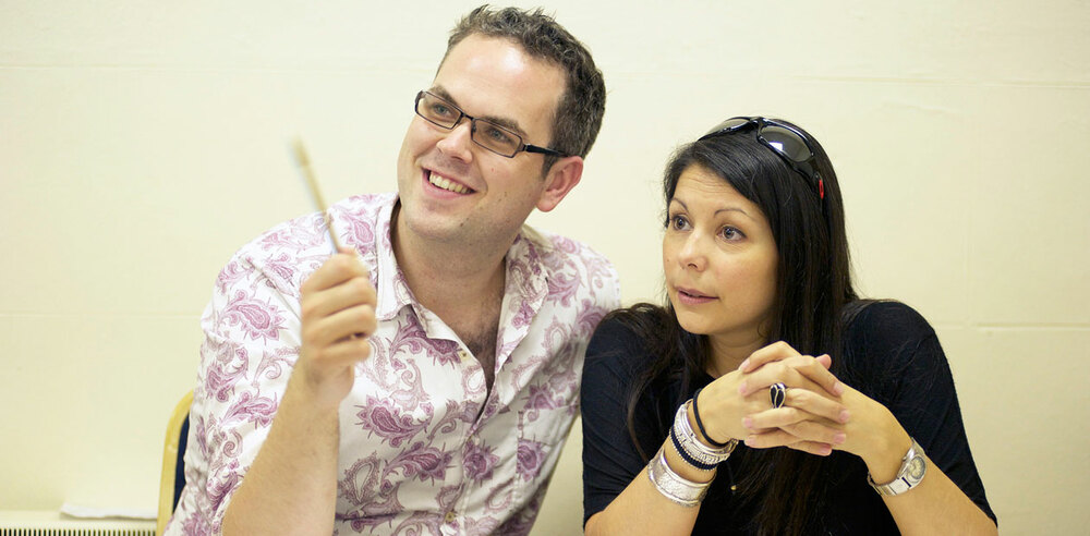 Director Thom Southerland and Producer Danielle Tarento.