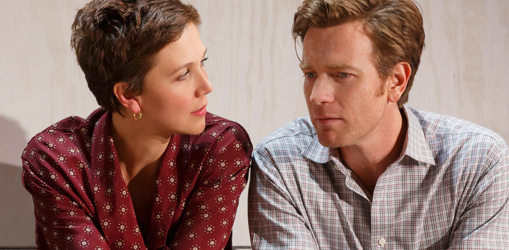Maggie Gyllenhaal and Ewan McGregor in The Real Thing. Photo: Joan Marcus