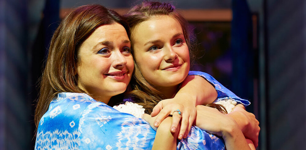 Dianne Pilkington and Alice Stokoe in Mamma Mia. Photo: Brinkhoff/Moegenburg