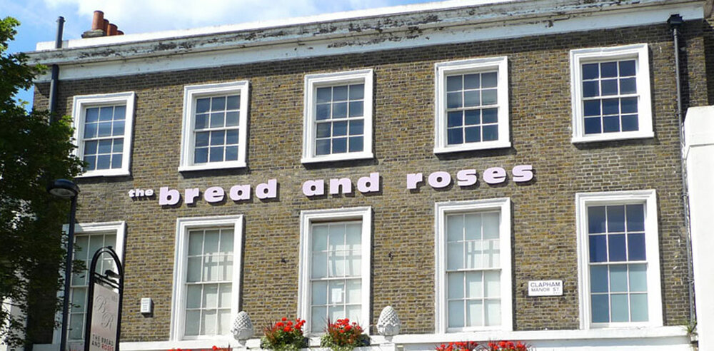 The Bread and Roses pub in Clapham, which is to open another theatre space in Kings Cross