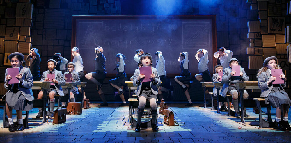 A scene from Matilda the Musical on Broadway. Photo: Joan Marcus