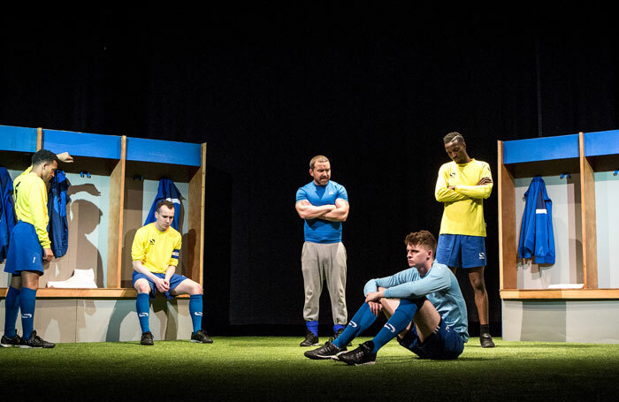 Scene from Result at the Pleasance, London. Photo: Greg Goodale