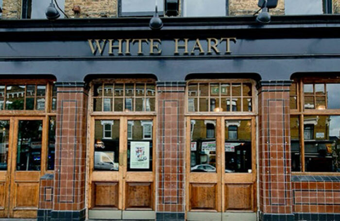 The White Hart pub in Stoke Newington