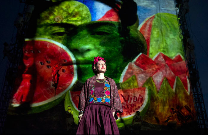 Pippa Nixon in The Four Fridas at the Royal Artillery Barracks in Woolwich, London. Photo: Alastair Muir