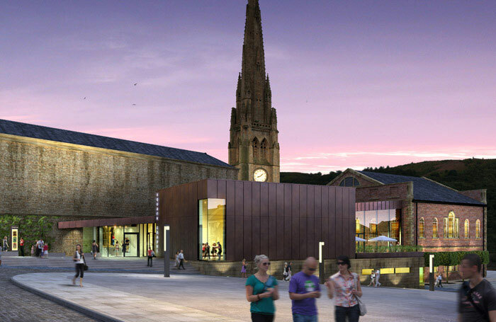 An artist's impression of how Square Chapel Centre will look after the multi-million-pound revamp. Photo: Evans Vettori