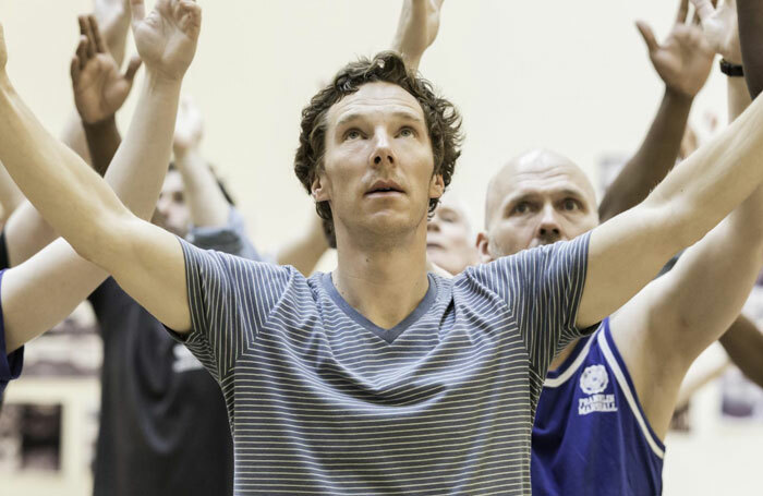 Benedict Cumberbatch rehearsing with the cast of Hamlet. Photo: Johan Persson