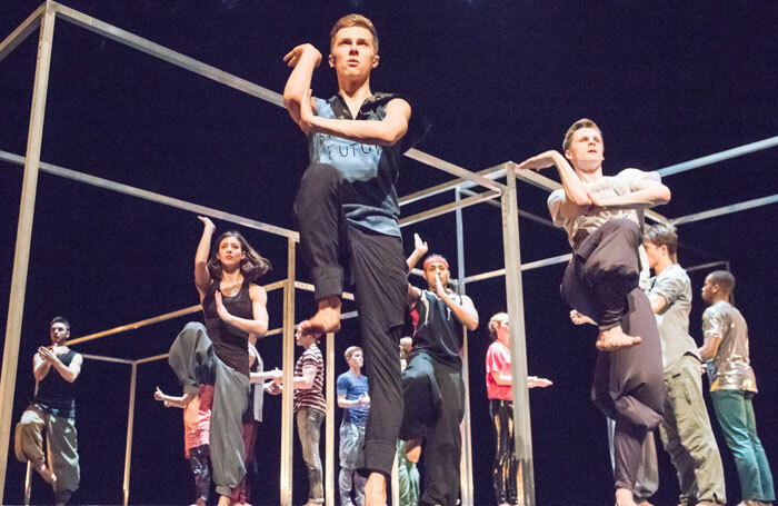 National Youth Dance Company performing work by Sidi Larbi Cherkaoui. Photo: Tony Nandi