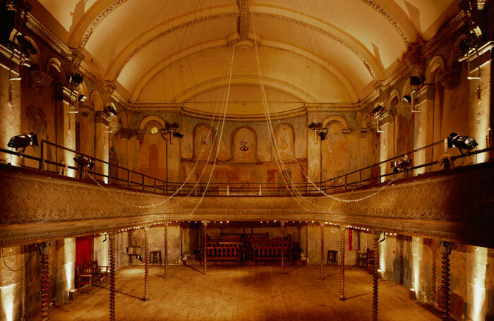 The refurbished interior of WIlton's Music Hall. Photo: Helene Binet