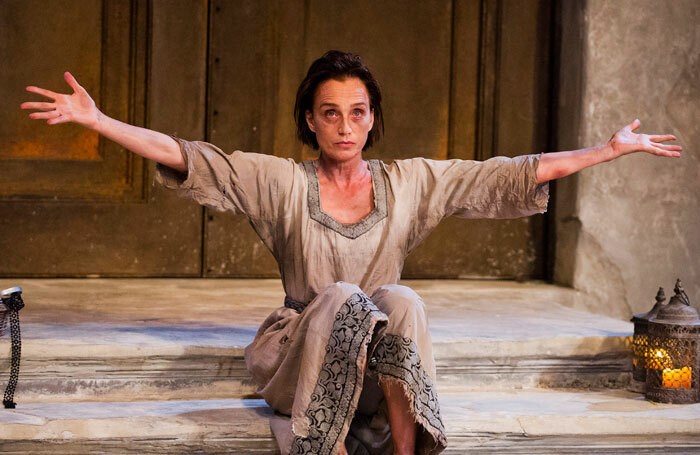Kristin Scott Thomas in Electra at London's Old Vic. The actor features in the Hospital Club's top 10 list of influential theatre figures. Photo: Tristram Kenton