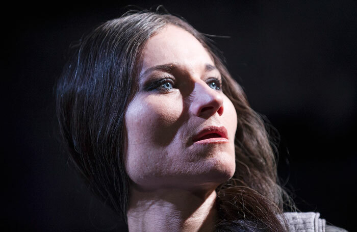 Kate Fleetwood in Medea at the Almeida Theatre. Photo: Tristram Kenton