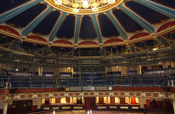 Brighton Hippodrome and Rose Playhouse among England's most endangered buildings