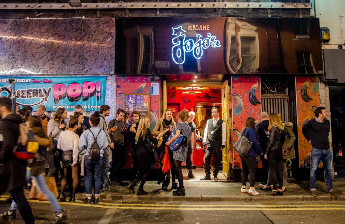 Madame Jojo's in Soho, London, which was forced to close in 2014 after losing its licence. Photo: White Heat