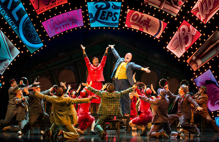 A scene from Guys and Dolls at the Savoy Theatre. Photo: Paul Coltas