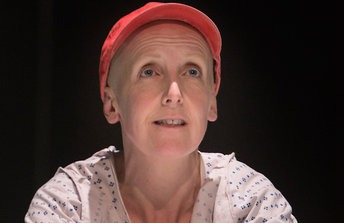 Julie Hesmondhalgh in Wit at the Royal Exchange Theatre, Manchester. Photo: Jonathan Keenan