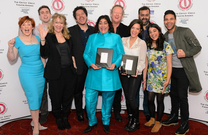 Bend It Like Beckham won best musical at the Critics' Circle Theatre Awards. Photo: Stephen Pover