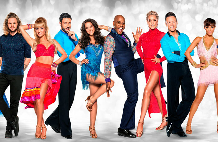 Celebrity dancers in Strictly Come Dancing Live