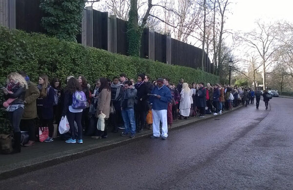 Hopefuls queue for hours at Jesus Christ Superstar open auditions