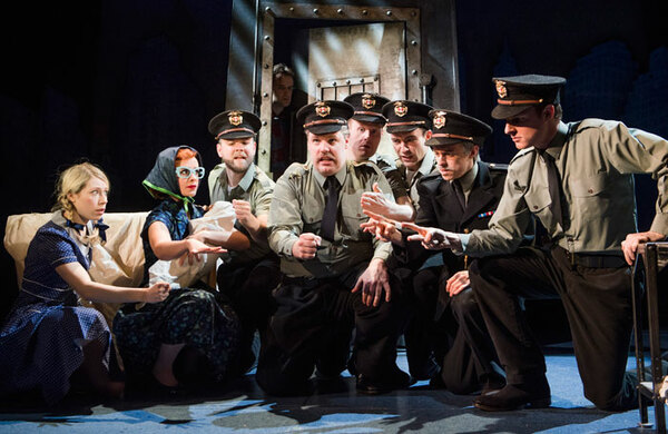 Opening night – The Comedy About a Bank Robbery at the Criterion Theatre, London