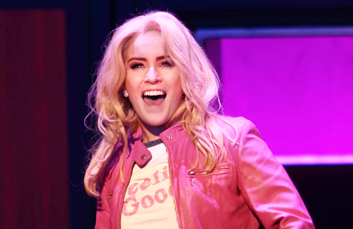Lucie Jones in Legally Blonde at Leicester Curve. Photo: Catherine Ashmore