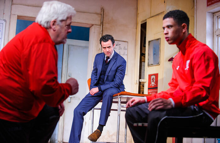 The finalists in last year's Critic Search were asked to review The Red Lion at the National Theatre. Photo: Tristram Kenton
