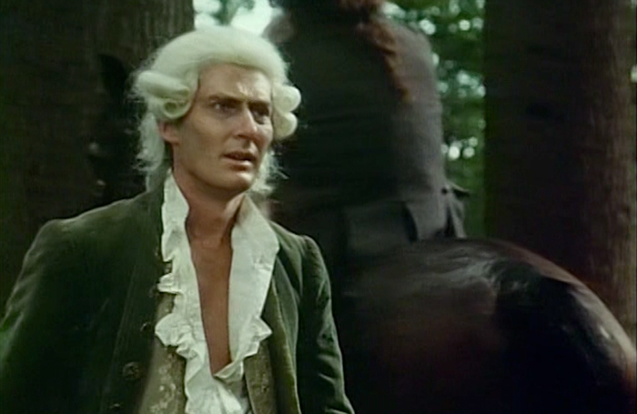 Timothy Carlton, full name Timothy Carlton Congdon Cumberbatch, in The Scarlet Pimpernel in 1982