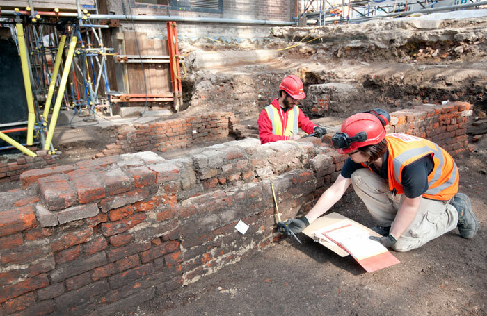 Archaeologists uncover remains of London's historic Curtain Theatre