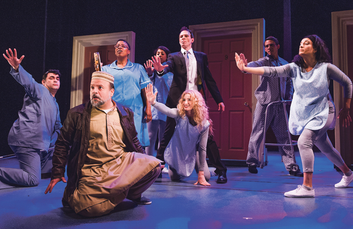 The Infidel – The Musical at Theatre Royal Stratford East. Photo: Tristram Kenton