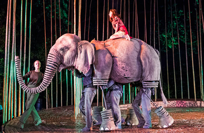 Ava Potter in Running Wild at Regent's Park Open Air Theatre, London. Photo: Tristram Kenton