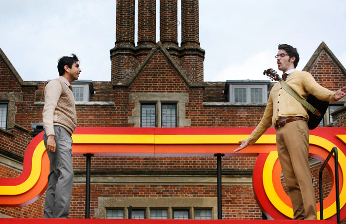 Nick Bagnall’s production of The Two Gentlemen of Verona at Brighton Open Air Theatre. Photo: Gary Calton