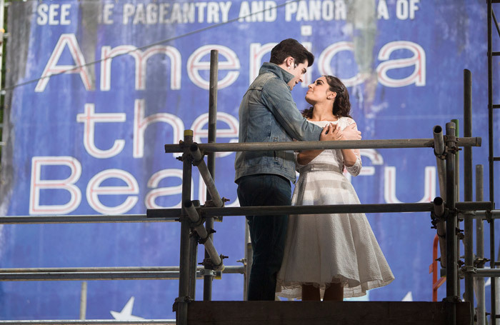 Liam Doyle and Laila Zaidi in West Side Story at Kilworth House. Photo: Jems Photography